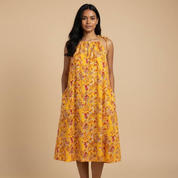 Alia Bomuldskjole Morgenfrue for engroshandel hos Ruhmee