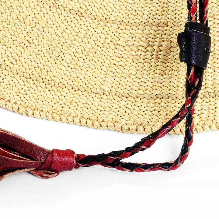 Swahili | AFRICAN MODERN - Wholesale Straw Hat - Women's - Ghanaian Plain Straw Sun Hat5