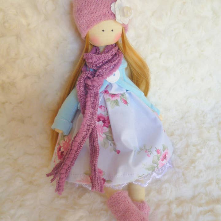ChernikovaNataliya – Großhandel Puppe – Kinder – Handgefertigte Tilda Stoffpuppe — Stofftier für Mädchen, Heimdeko5