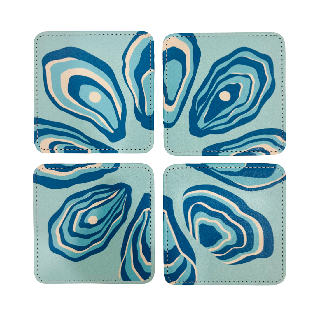 KEVA - Wholesale Coasters - Oyster Twist Coasters Set of 41