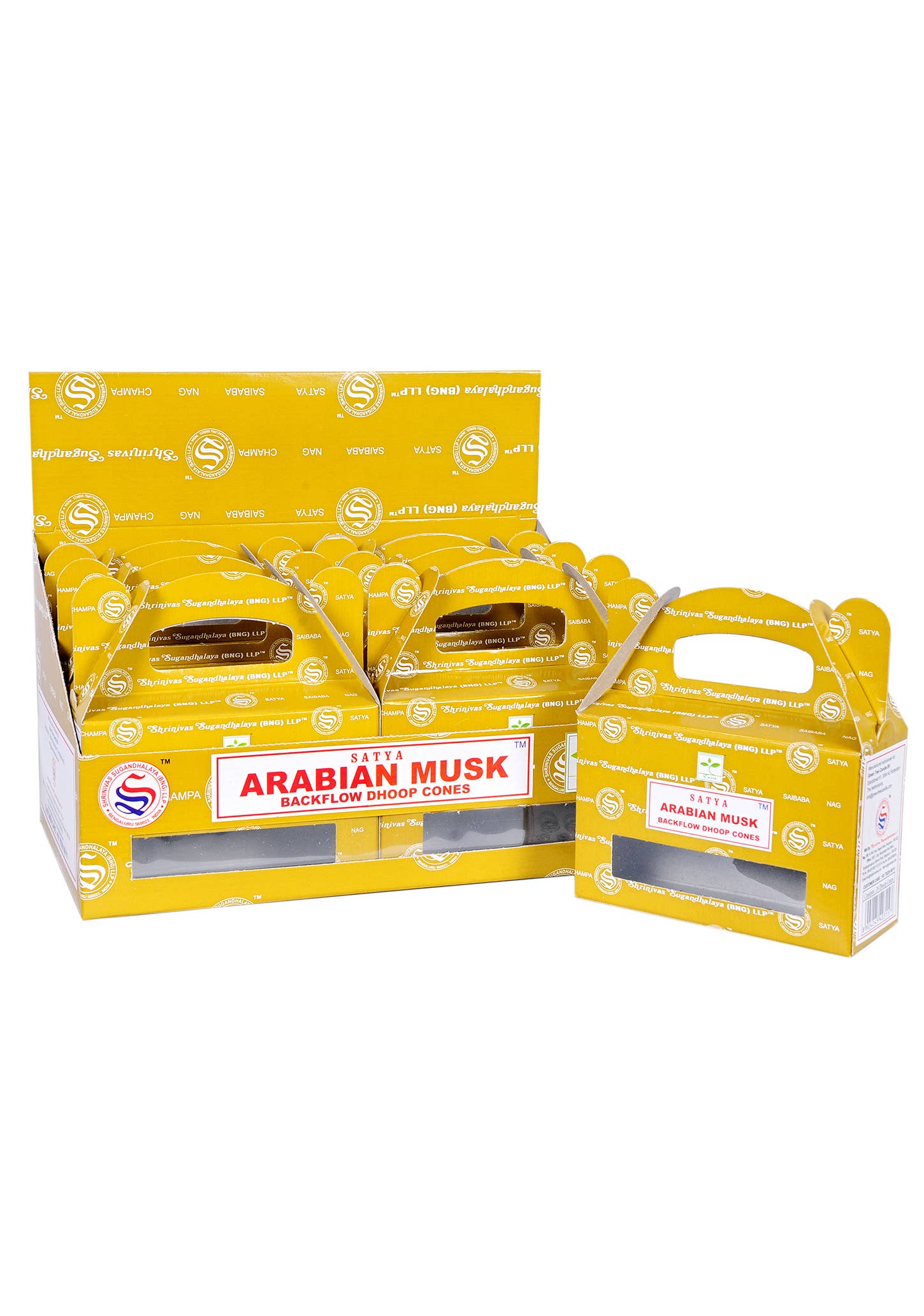 Namaste - Vente Porte-encens - Cônes Dhoop à refoulement Satya2