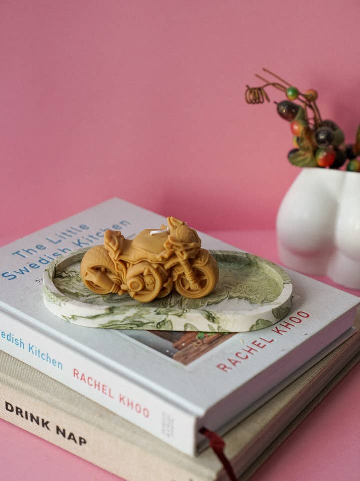 Handmade Soy wax -Motorcycle Candle - Novelty - Gift Idea - for wholesale by Gokican