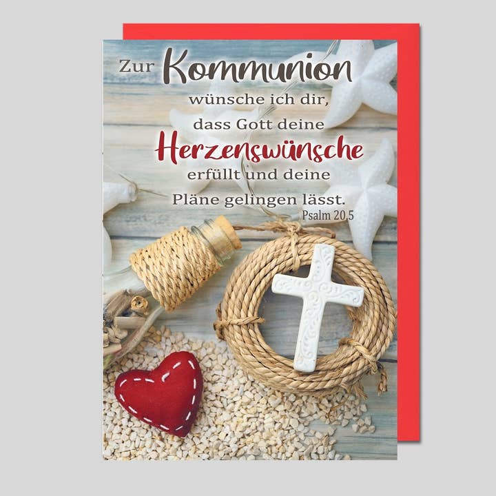 Kommunionskarte für den Großhandel von Michel-Verlag GmbH