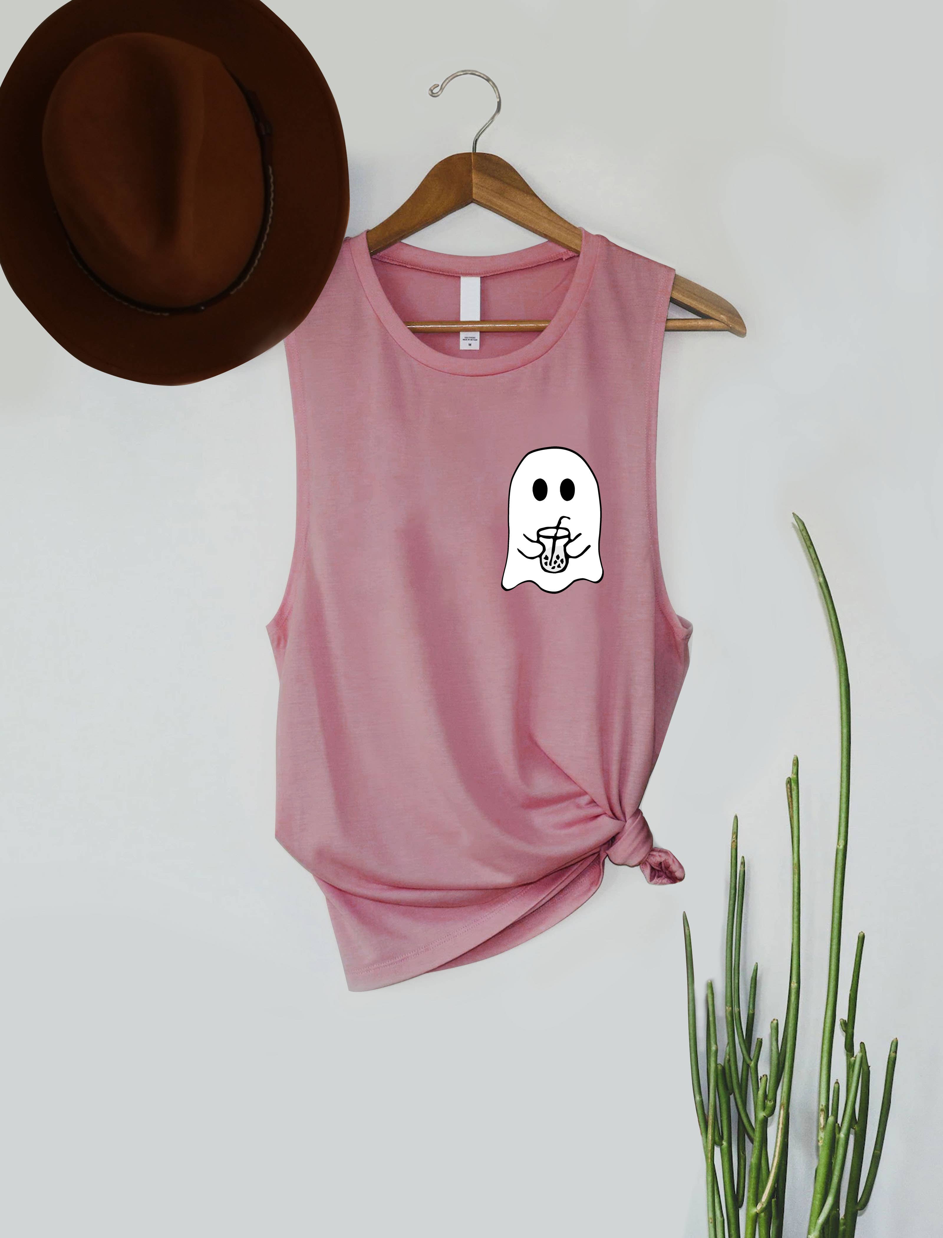 PINK NABI - Wholesale Tank Top - Women's - Halloween Ghost3