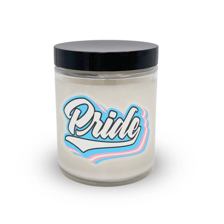 Retro Pride - Transgender for wholesale by Out Loud Candles