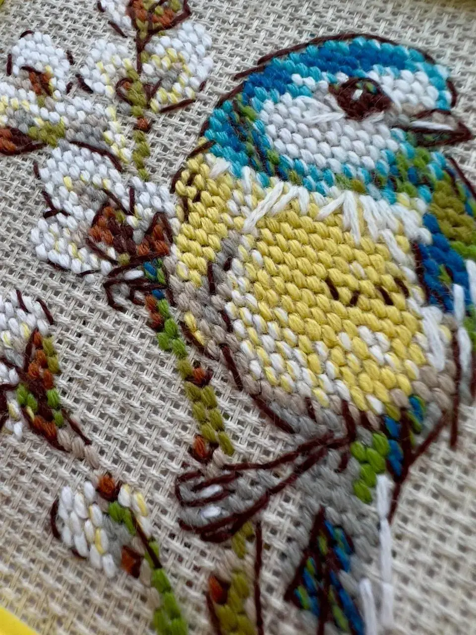 RIOLIS - Wholesale Embroidery/Cross Stitch Supplies - Cross Stitch Kit From Riolis 2244 Titmouse5