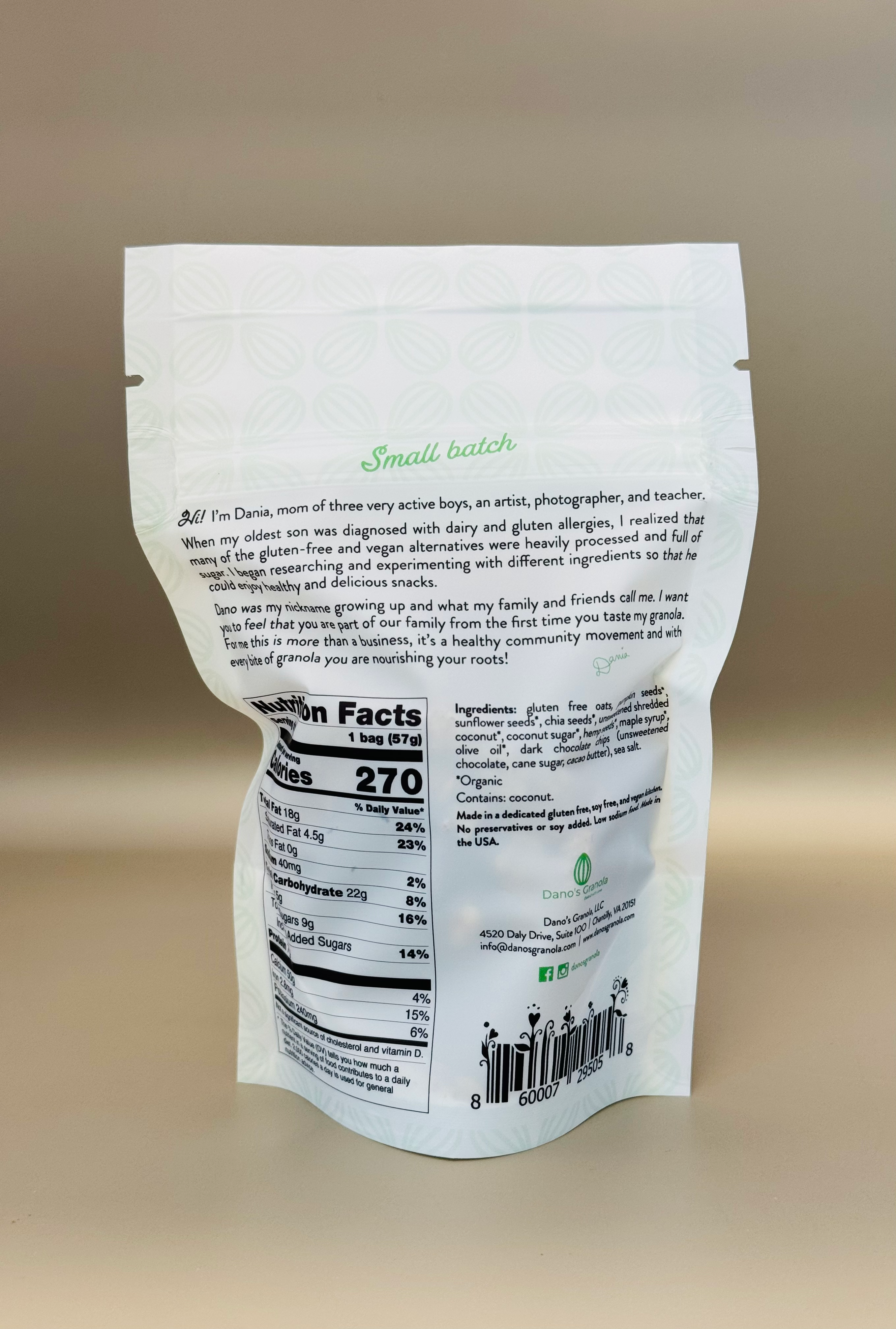 Dano’s Granola - Wholesale Cookie - Granola Rounds2