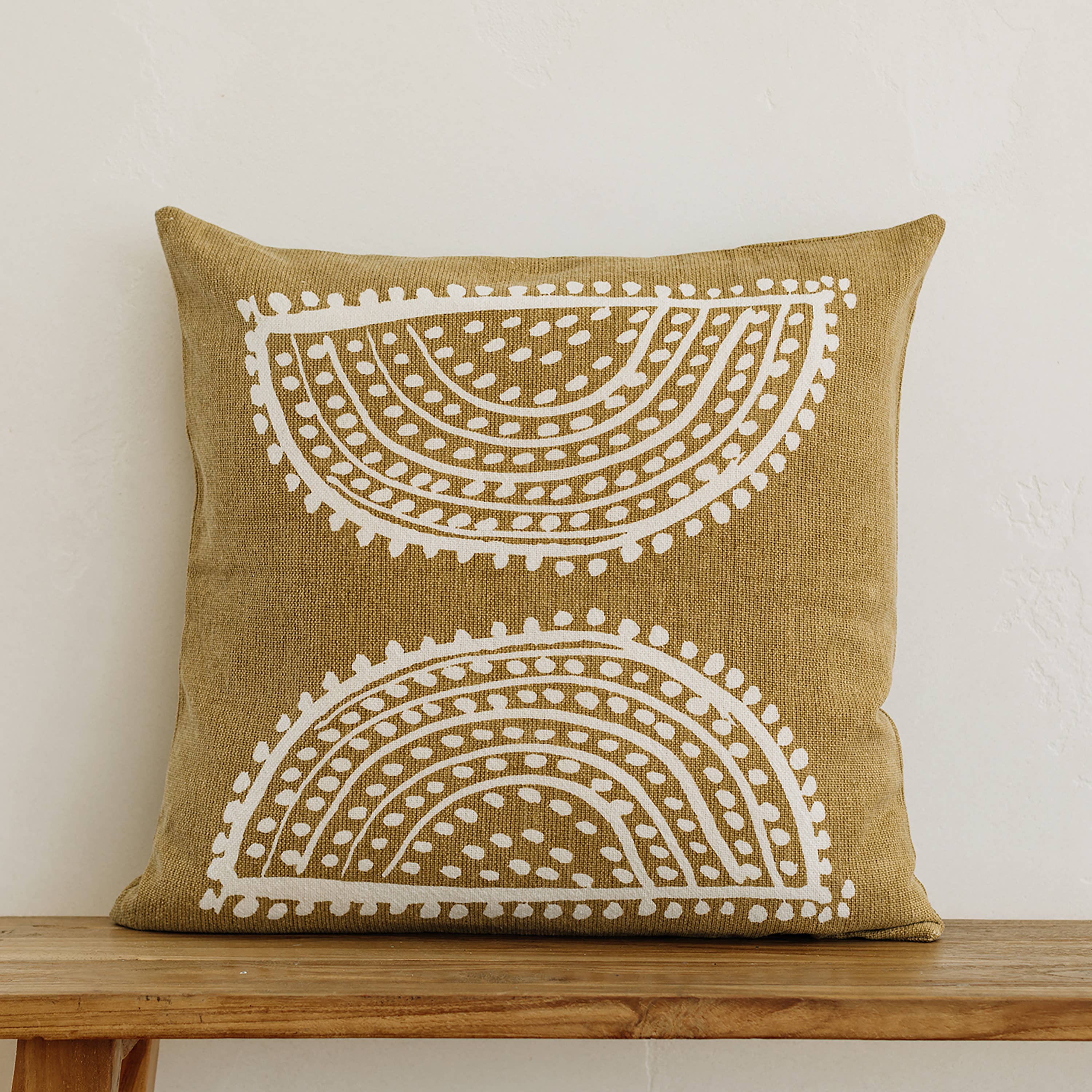 NAKI & SSAM INC. - Wholesale Throw Pillow Cover - Meraki Collection 20in. Square Gond Art Inspired Large21
