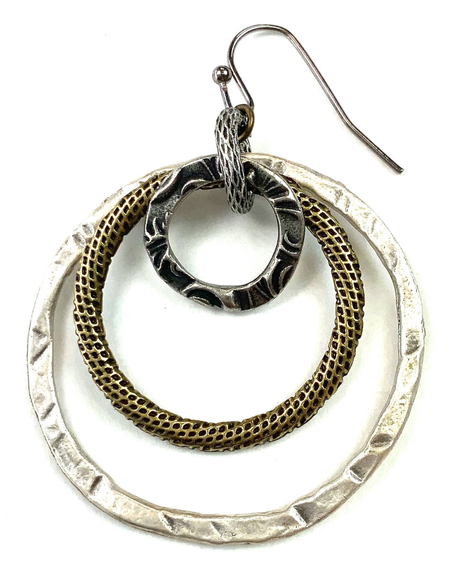 Lost & Found Trading - Wholesale Dangle Earrings - RM241 ER-Textured Rings0