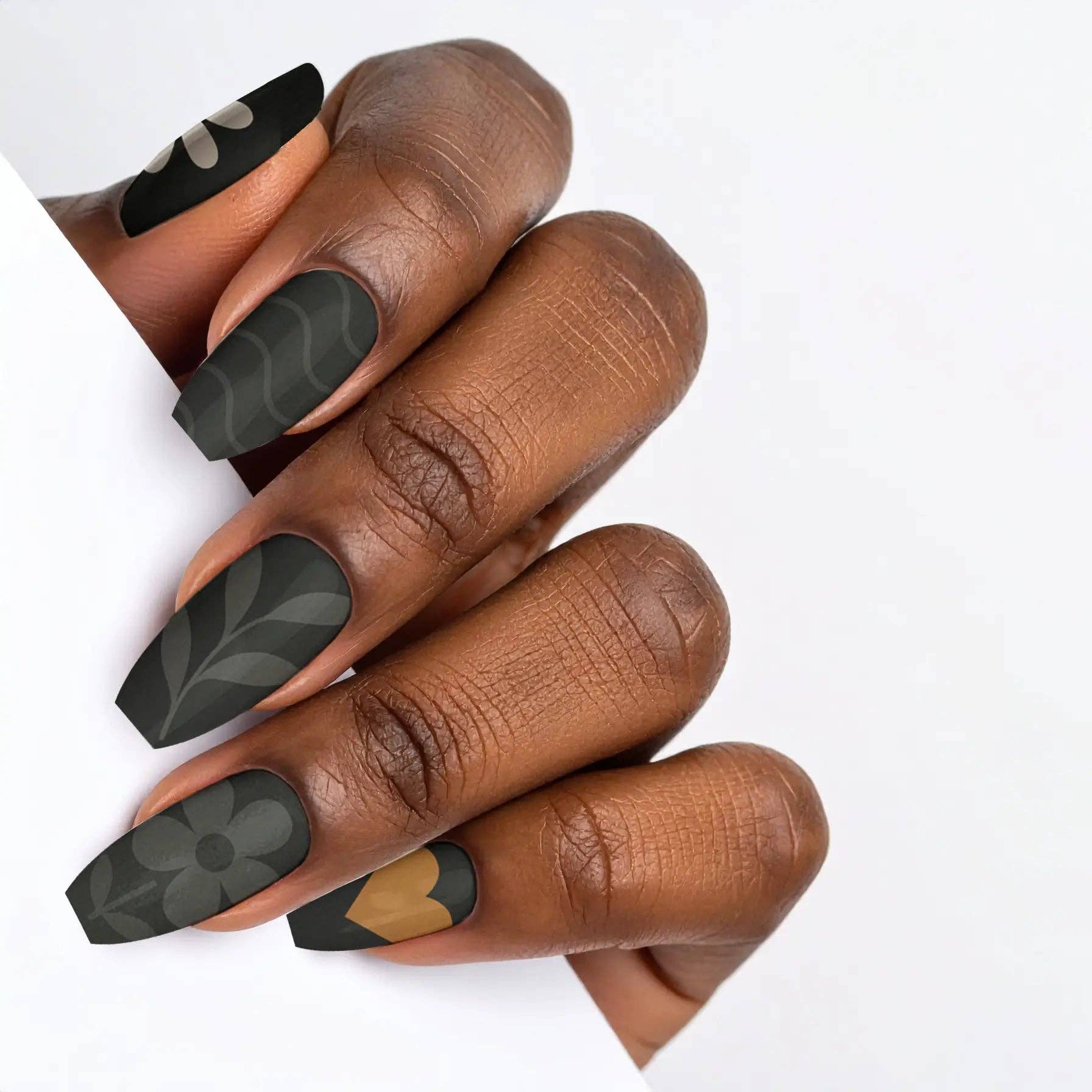 FYNE BODY - Wholesale Press-on/fake nails - Midnight Sunbeam Black Summer Press-On Nails59