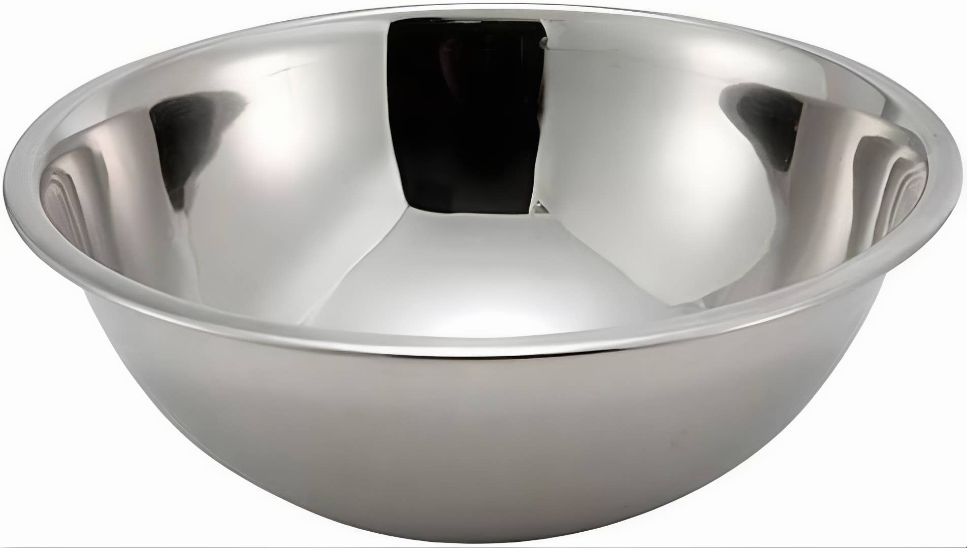 EcoQuality - Wholesale Mixing Bowl - Mixing Bowl, Stainless Steel, 3 qt. Capacity, 9-1/2"diameter