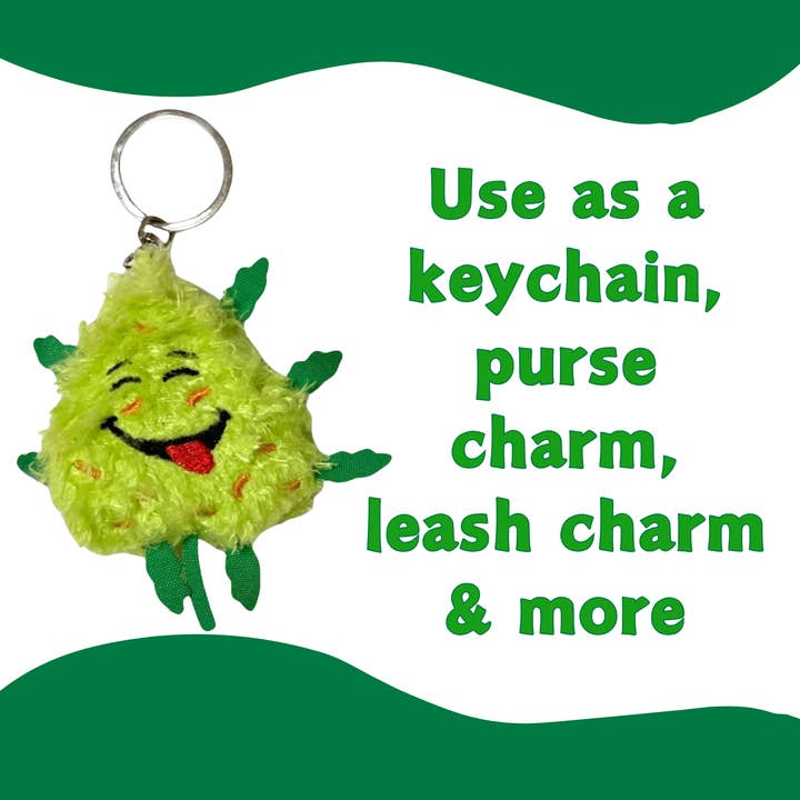PAW:20 - Wholesale Pet Toy - Cat/Dog - Bud the Weed Nug 420 Keychain Display | Great Impulse Item10