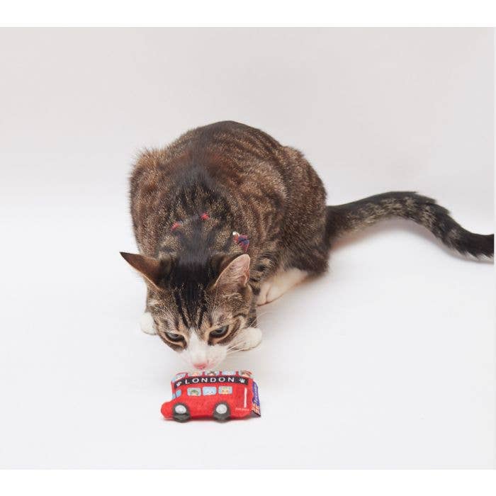 PetLondon - Wholesale Pet Toy - Cat - Cat London Bus Catnip Toy1