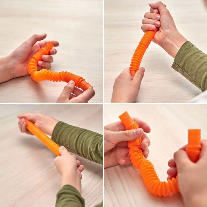 alldoro GmbH - Wholesale Fidget Toy - Kids - Flexi tubes, set of 5 stretch tubes, diameter 3 cm7