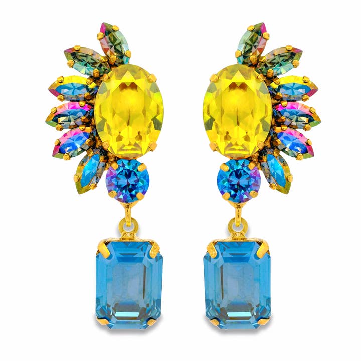 Malia Earrings in Candy Crush for wholesale by TOVA