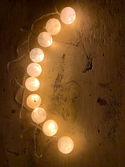 Salzwerk Berlin – Candeeiro de sal por atacado – Cordão de luzes de sal com bolas de sal2