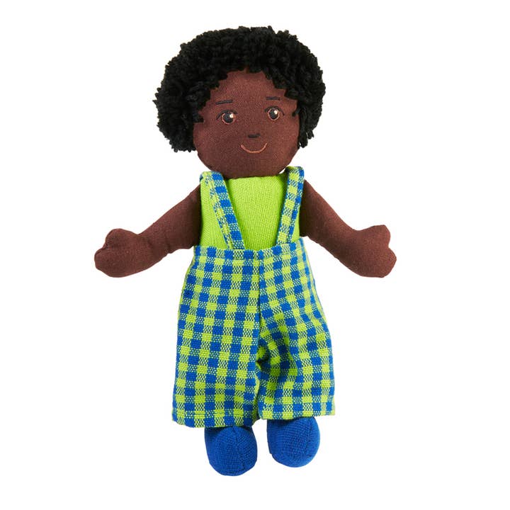Lanka Kade (UK) Ltd – wholesale Doll – Kids – Rag doll - boy with black skin and black hair