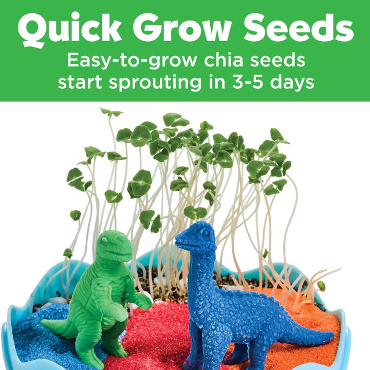 Faber-Castell / Creativity for Kids - Wholesale DIY Craft Kit - Kids - Grow a Mini Garden – Dinosaur - DIY Craft Kit for Kids