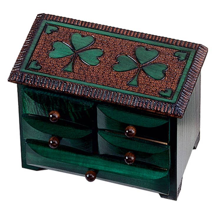 Irish Shamrock Chest Of Drawer for wholesale by M Cornell Importers Inc