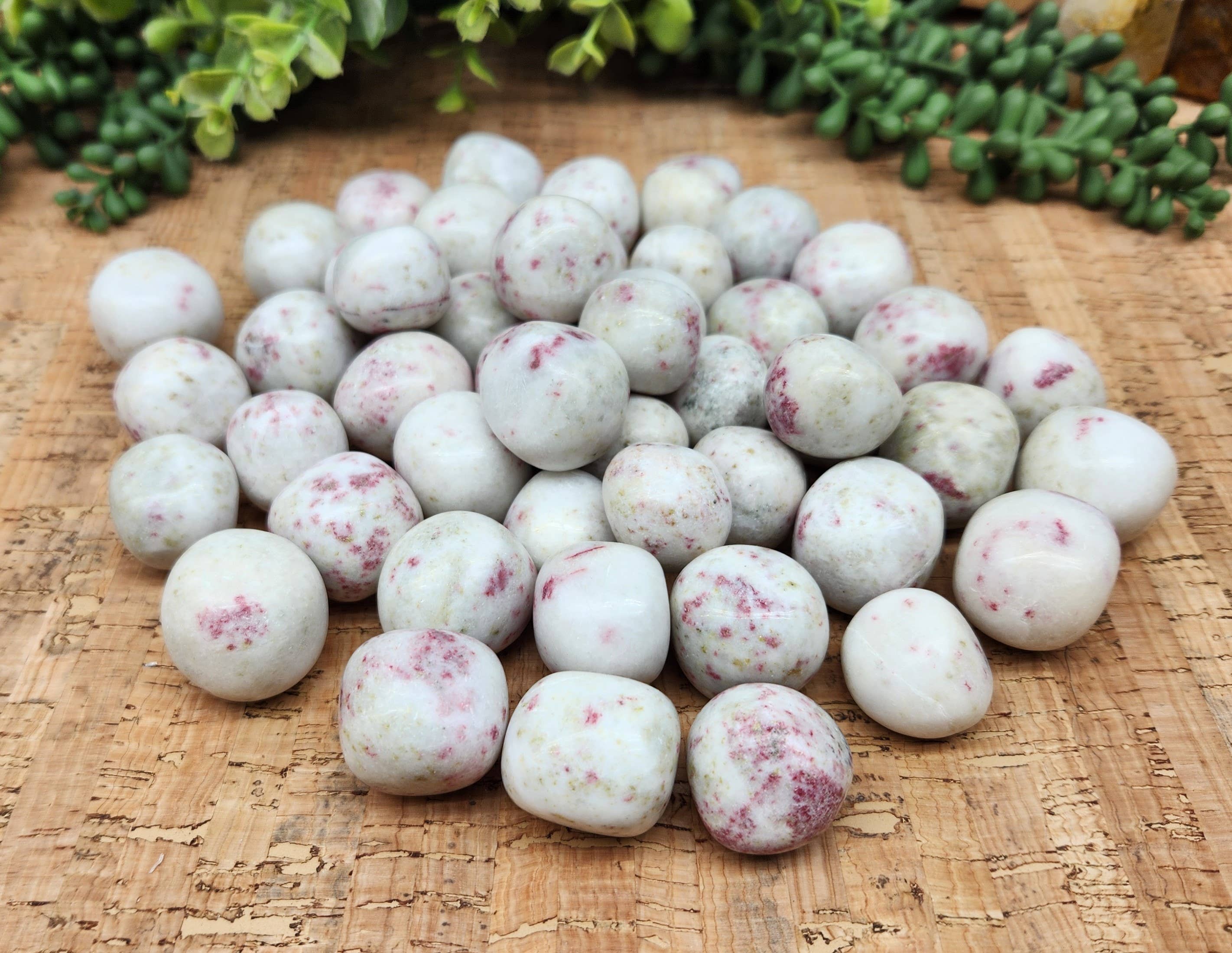 Meraki Gemstones - Wholesale Spiritual Stone/Crystal - Cinnabrite Tumbled Stone (0.5kg/1.1lbs)  (25-30mm)1