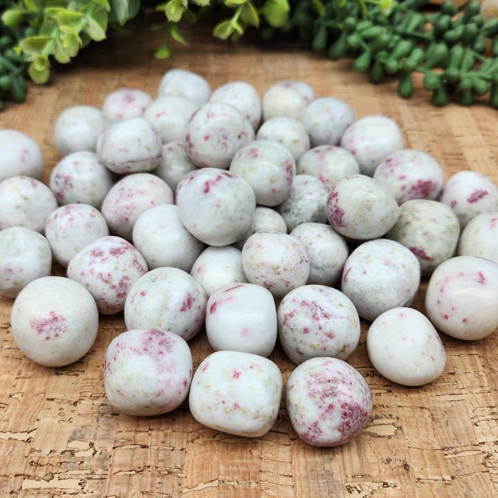 Meraki Gemstones - Wholesale Spiritual Stone/Crystal - Cinnabrite Tumbled Stone (0.5kg/1.1lbs) (25-30mm)1
