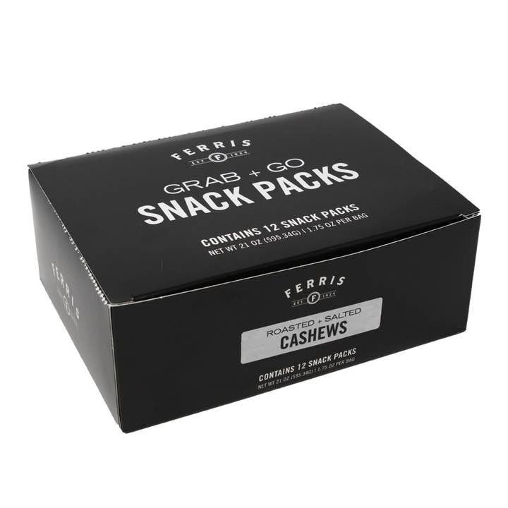 Righteous Felon Craft Jerky - Vente Noix - Noix de cajou grillées et salées Ferris 1,75 oz1