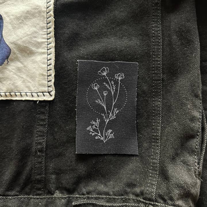 Stofblomstpåsyningspatch for engroshandel hos Espi Lane