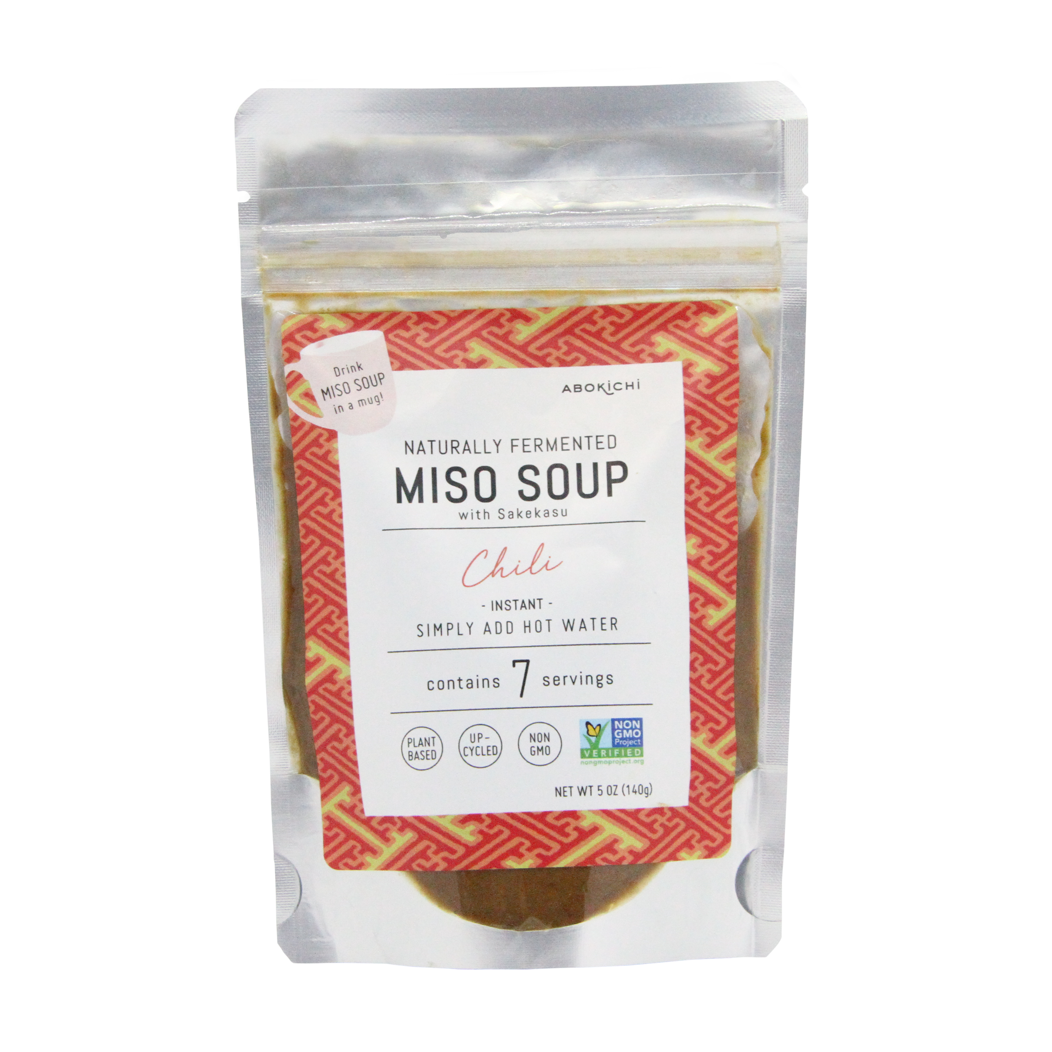 Abokichi - Wholesale Soup - Instant Miso Soup - Chili- 5OZ6