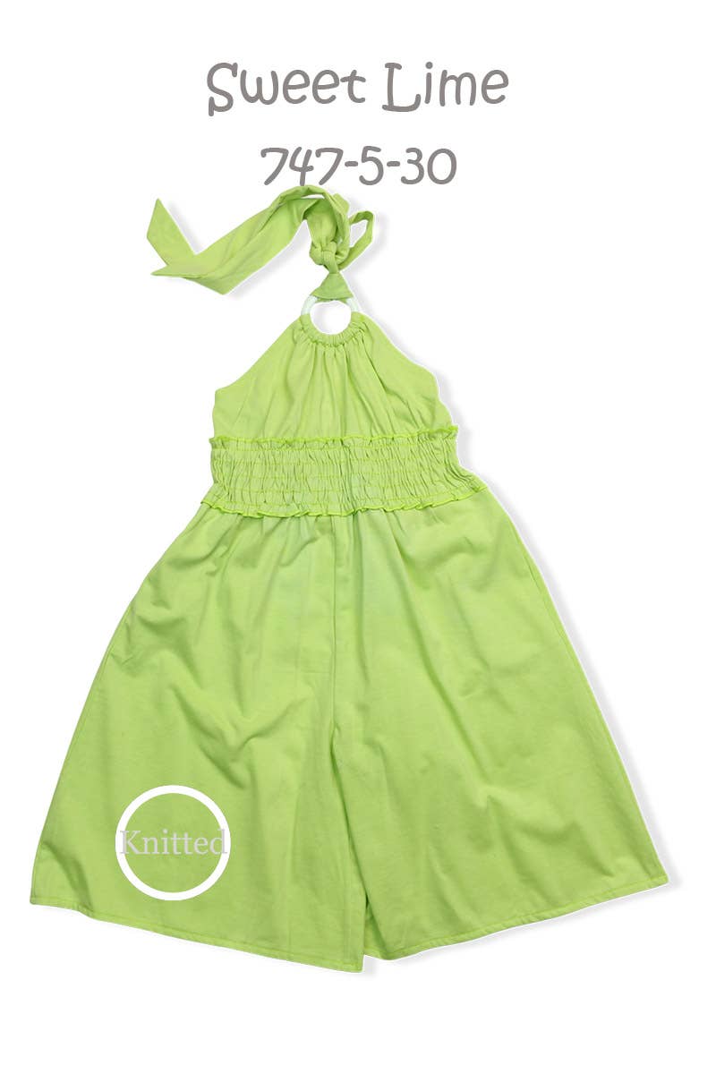 SISSYMINI - Wholesale Dress - Kids - Halter Bell-Bottom Jumper For Girls & Toddler | 747-514