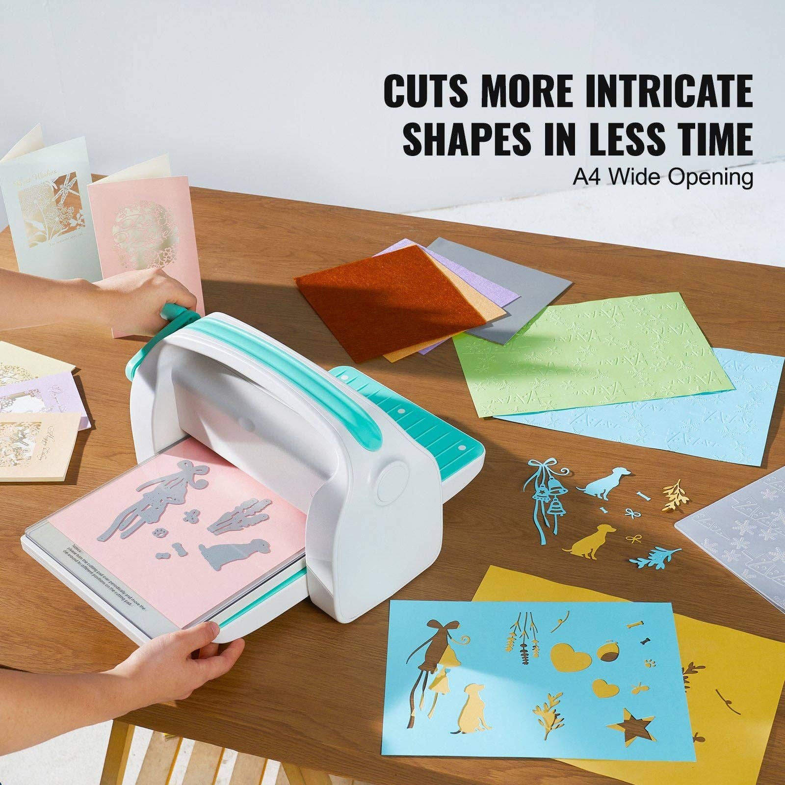 Hard Rock Health Stores - Wholesale DIY Craft Kit - Manual Die Cutting Embossing Machine3