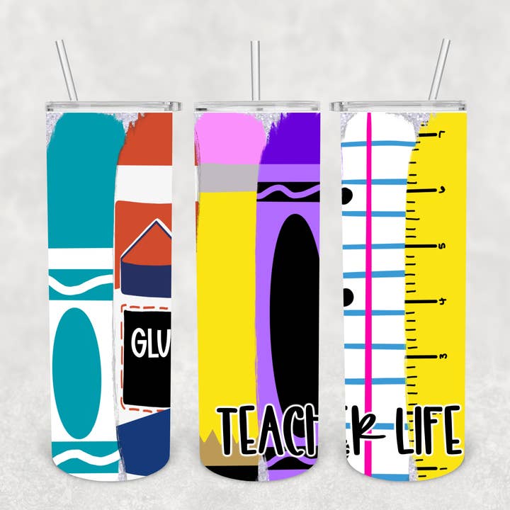 Teacher Life School Penseelstreken - Groothandel voor wholesale door Goalie Mom Designs