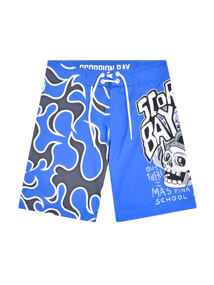 Bambino | Boardshort Sos Fiamme Bicolore per la vendita all'ingrosso da parte di Scorpion Bay