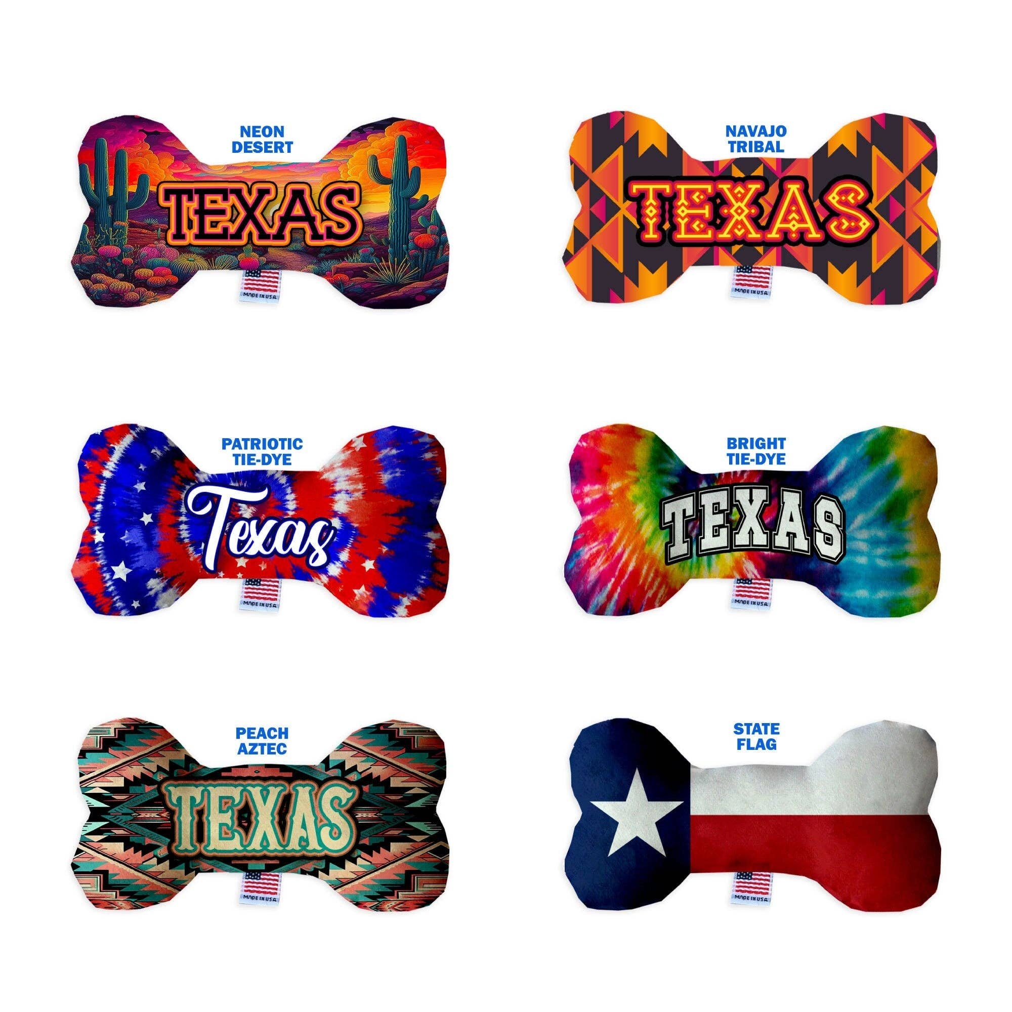 American Leashworks - Wholesale Pet Plush Toy - Dog - Pet & Dog Plush Bone Toys, "Texas Desert"6