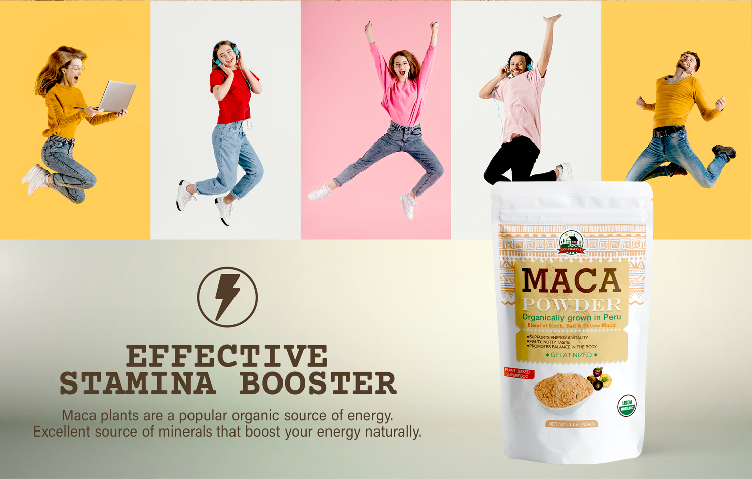 Eco chacras inc - Wholesale Protein/Superfood Powder - MACA Root Powder ! Organically Grown in Peru – Perfect Power Blend3