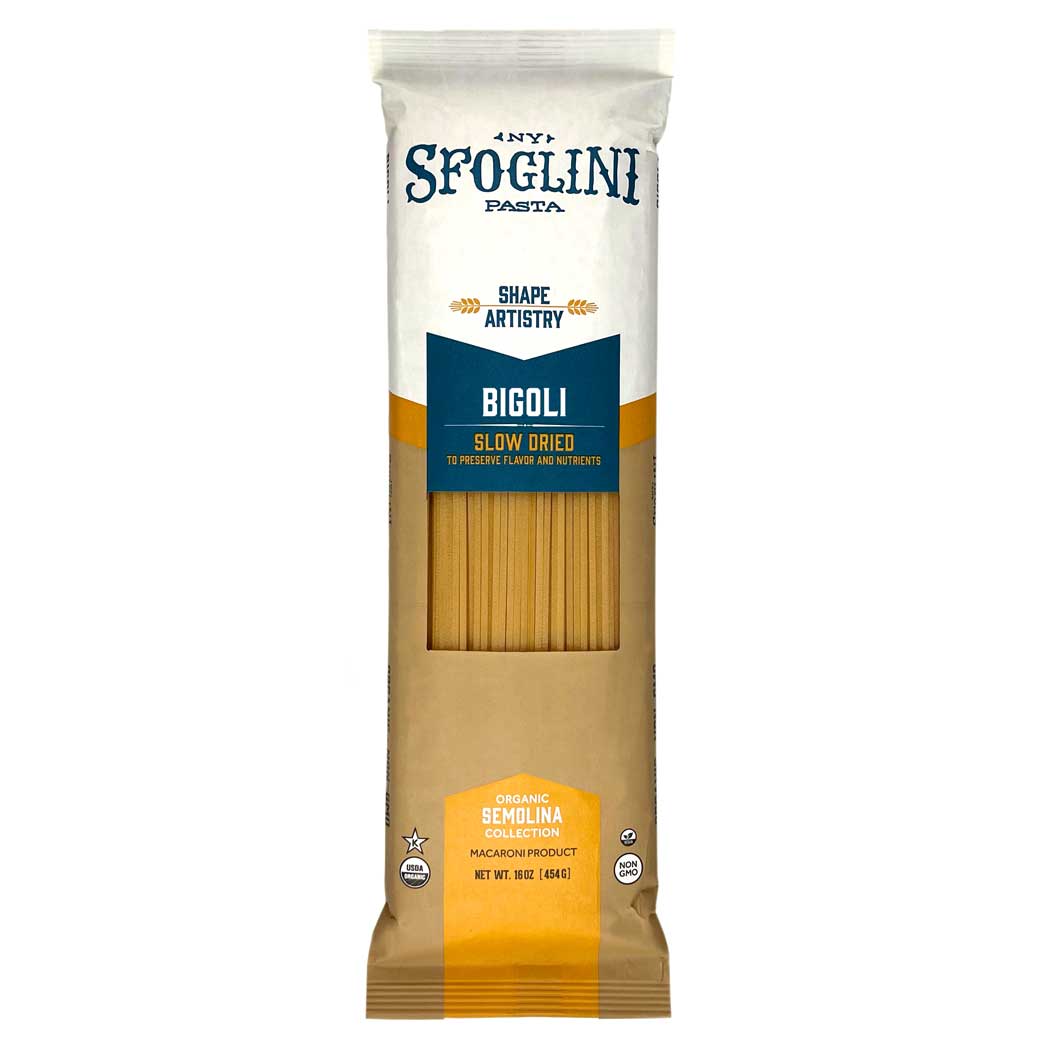 Sfoglini - Wholesale Pasta - Bigoli, Organic Durum Semolina Pasta0