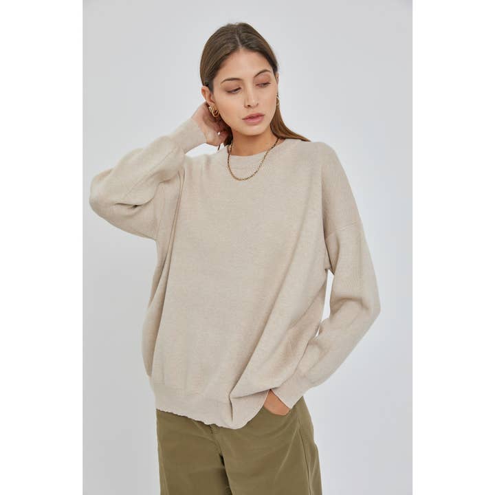 Baie Bleue - Wholesale Knit Sweater - Women's - THE LENNOX SWEATER1