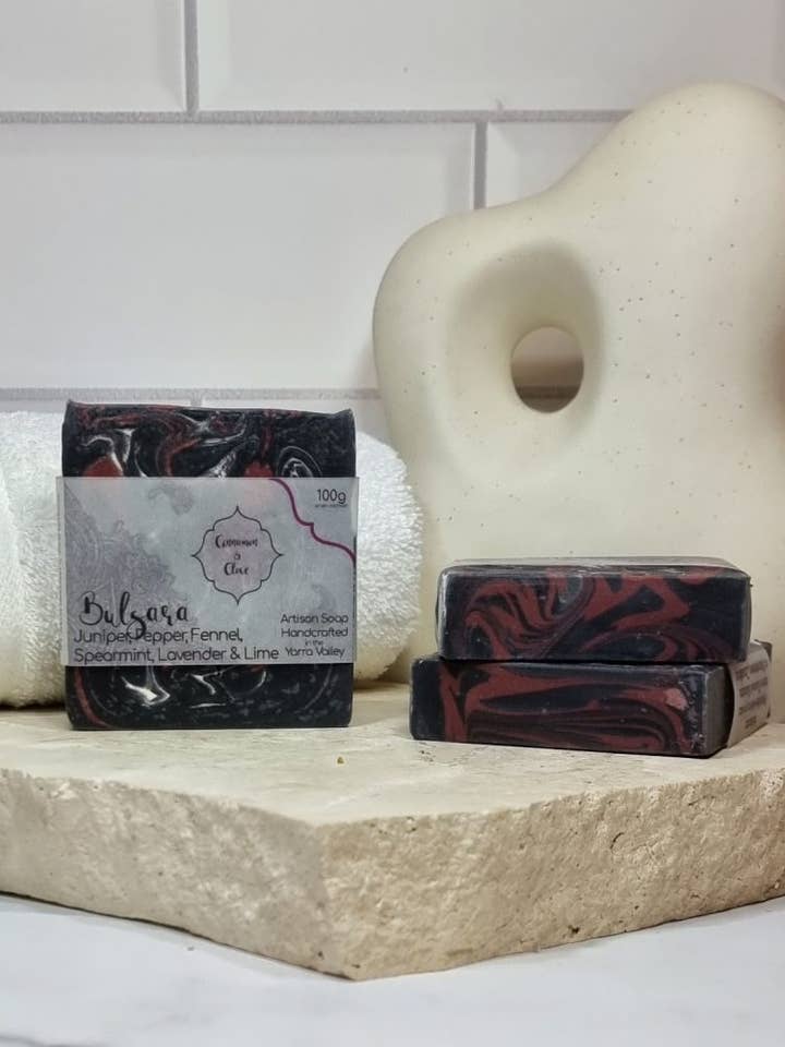 Natural Handmade Soap Bar: Bulsara for wholesale by Cinnamon & Clove