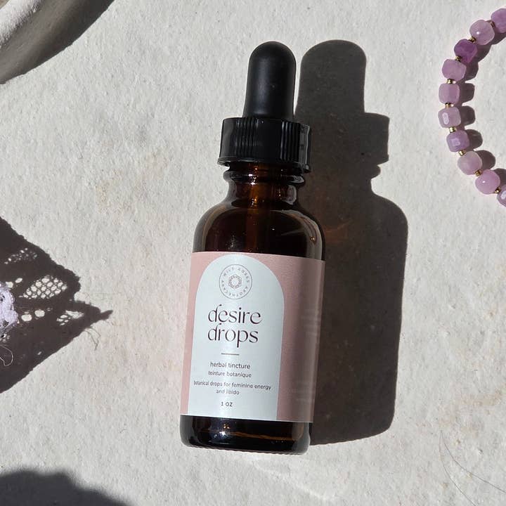 Wild Roses Apothecary - Wholesale Tincture - Desire Drops | Feminine Energy + Libido