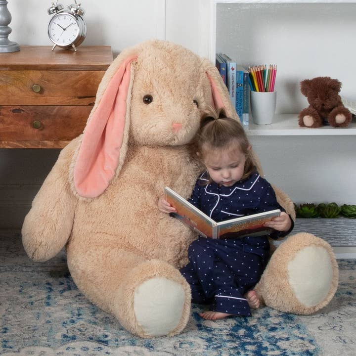 4 Ft. Cuddle Bunny for wholesale by Vermont Teddy Bear
