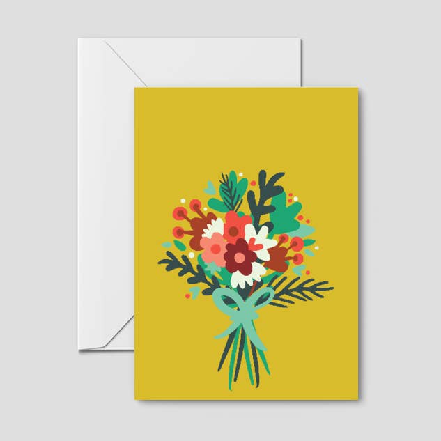 Bright & Cheery Bouquet Greeting Card for wholesale by Heartfelt Hello