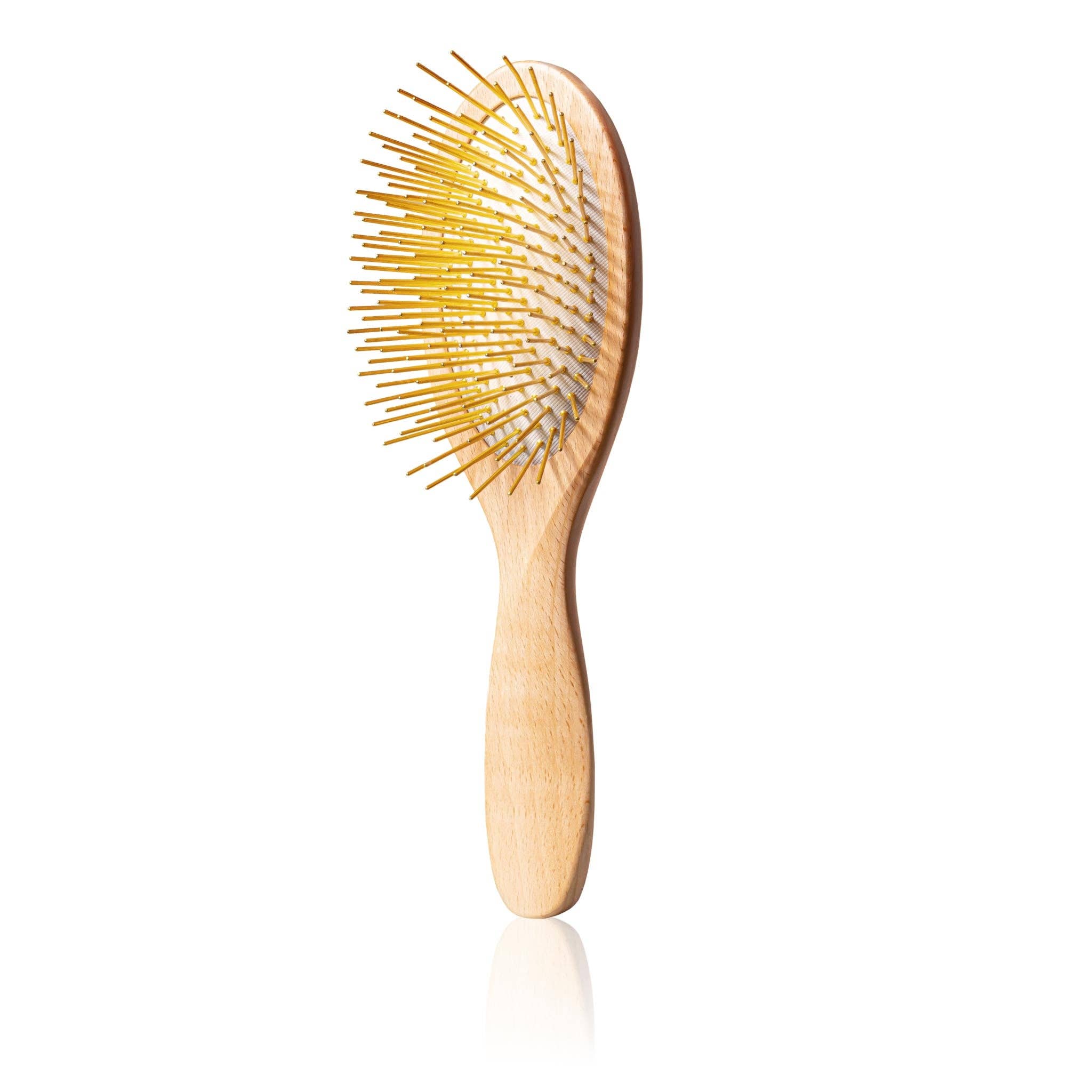 Snow Fox Skincare - Wholesale Hair Brush/Comb - Gua Sha Hair & Scalp Brush: Premium Wooden Edition2