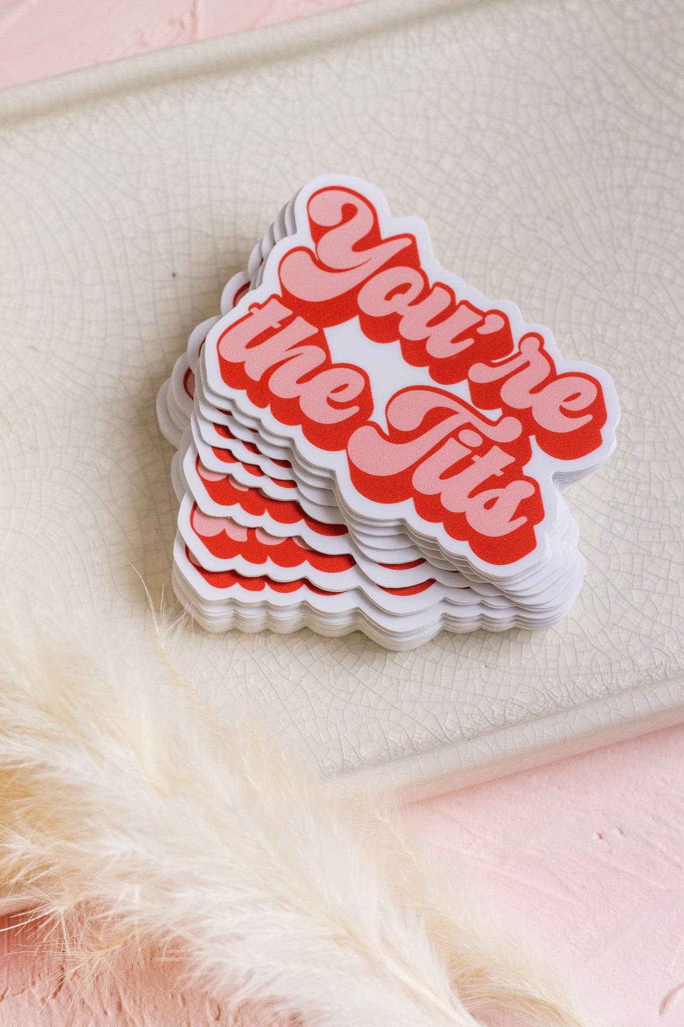 The Print Pantry - Wholesale Sticker - You're The Tits Sticker6
