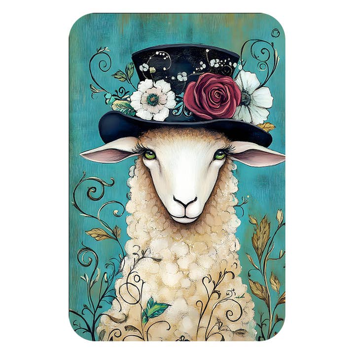 6 GICLEE GREETING CARDS QUIRKY VICTORIAN ANIMALS SET #1 for wholesale by FINE ART CARDS AND GIFTS