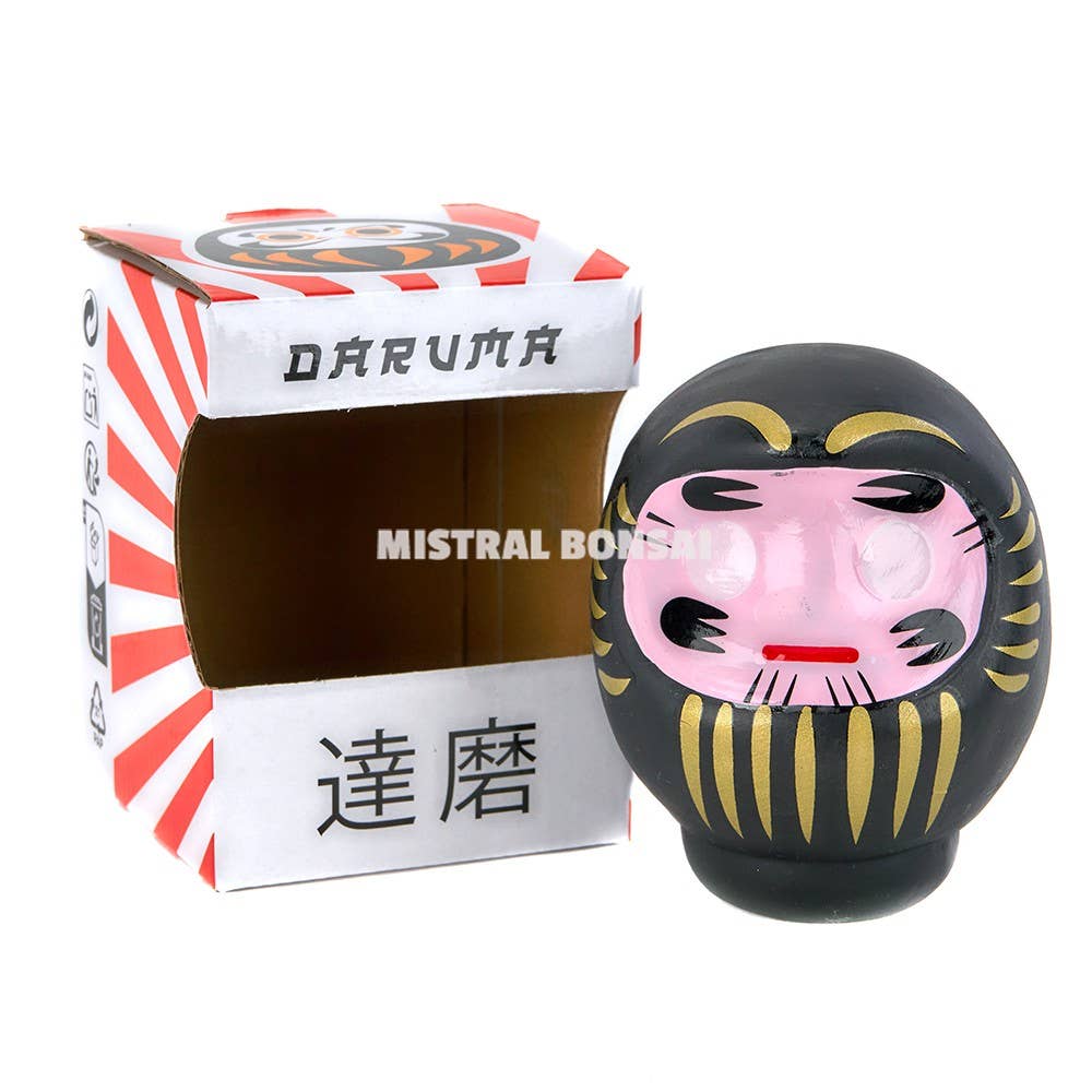 MISTRAL BONSAI - Wholesale Decorative Figurine - Daruma Ceramic Figure 9 cm4