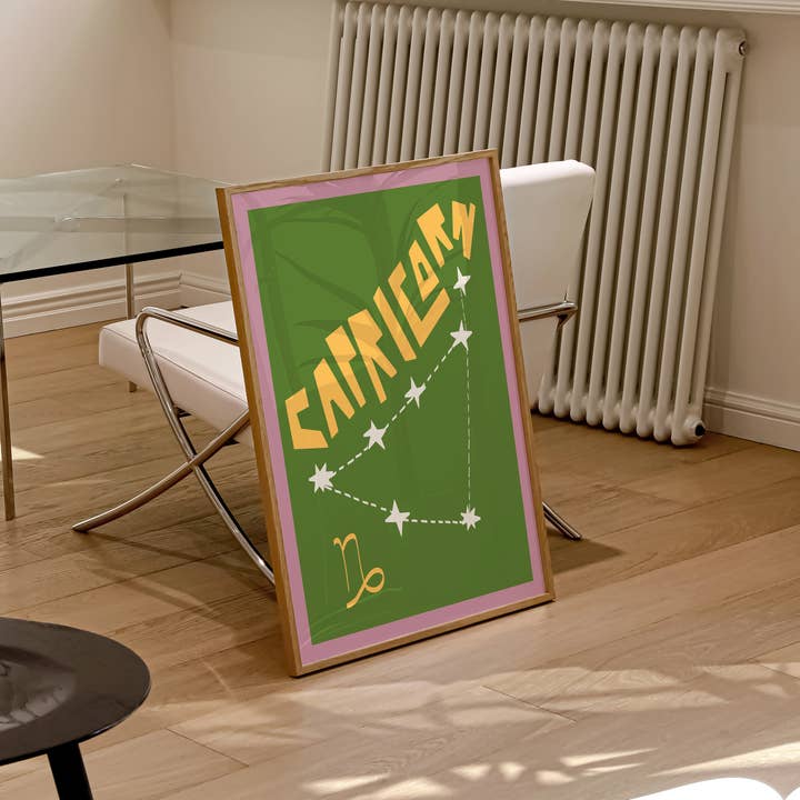 Natalie Cass Art – wholesale Art print – Capricorn Art Print2