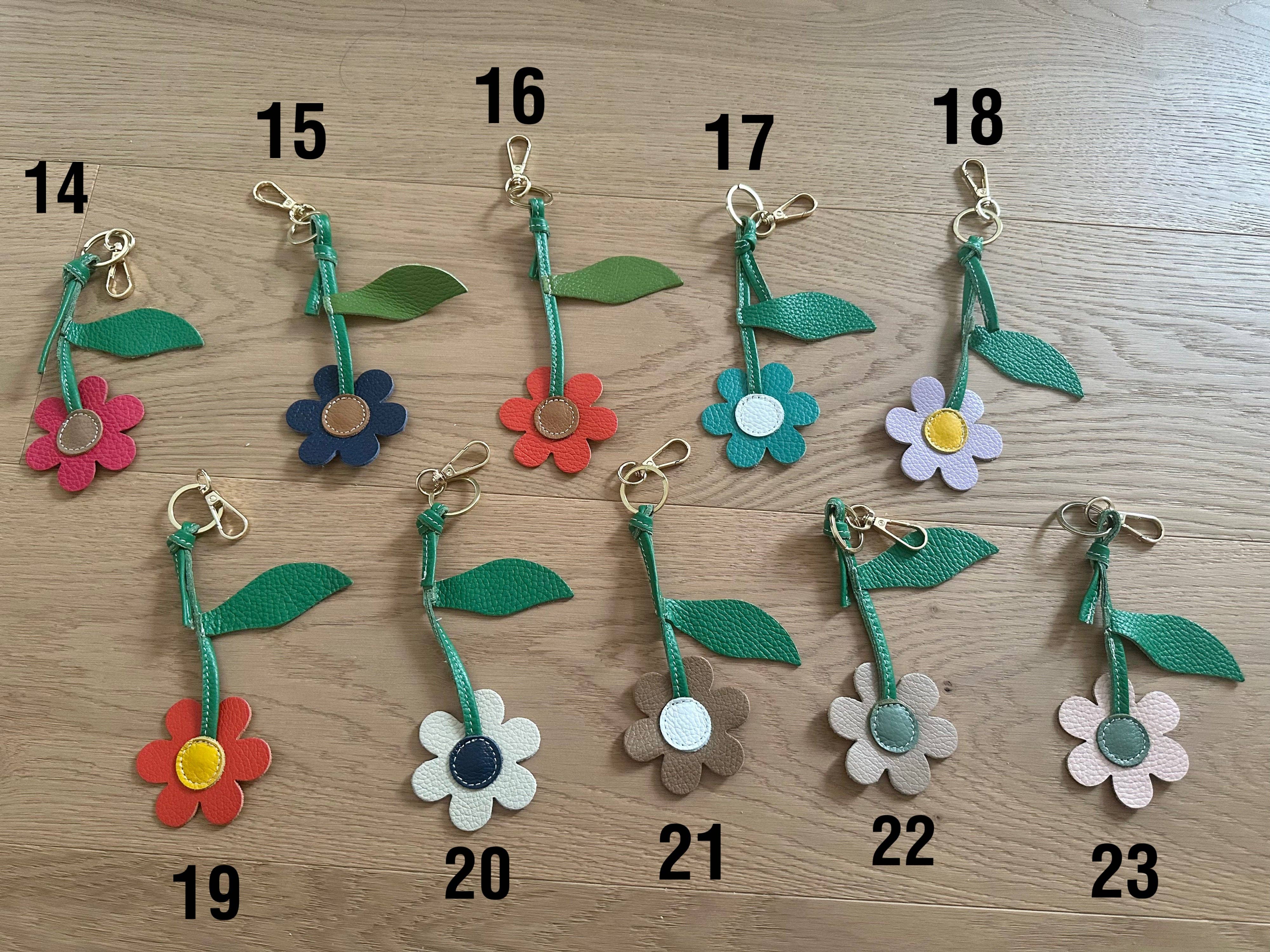 Zhade - Wholesale Keychain - Women's - Flower keychain - Genuine leather4