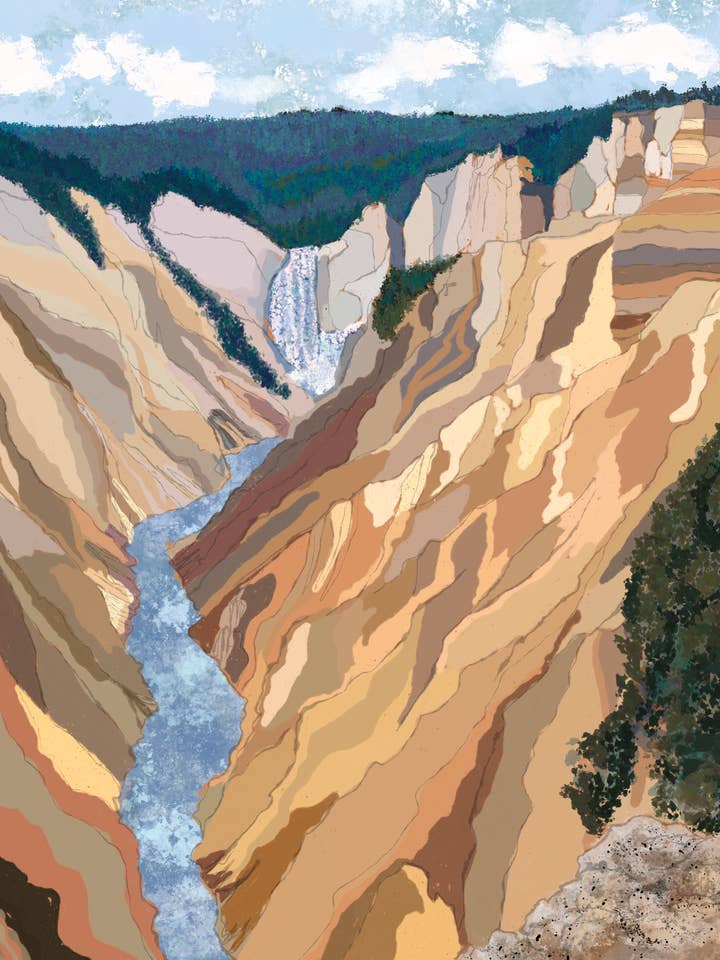 Yellowstone for engroshandel hos Walker Noble Studios