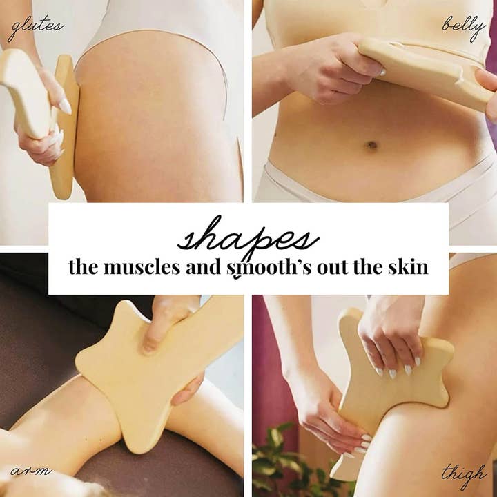 Tuuli GmbH - Wholesale Body Massager - Wooden Cellulite Massager Lymphatic Drainage Massage Tool