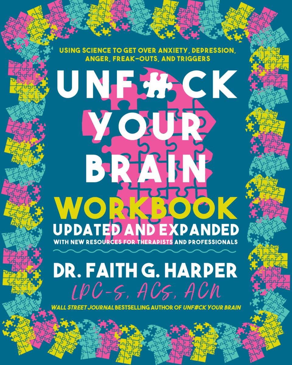 Microcosm Publishing & Distribution - Wholesale Self-Help & Personal Development Book - Unfuck Your Brain Workbook: Anxiety Depression, Anger & More18