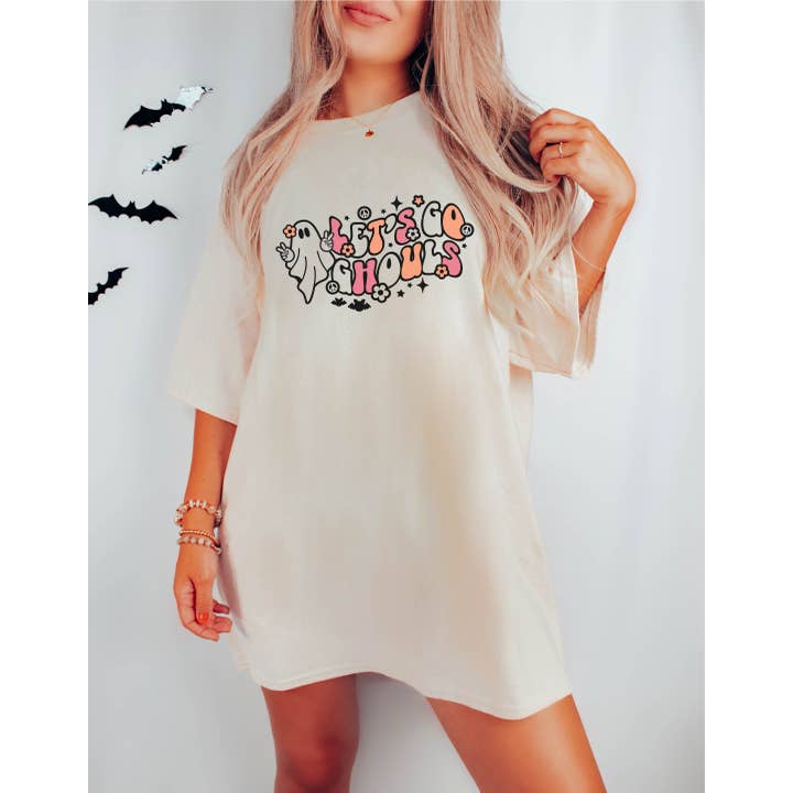 Lets Go Ghouls, Trendy Halloween T Shirts, Halloween Shirts for wholesale by Bash